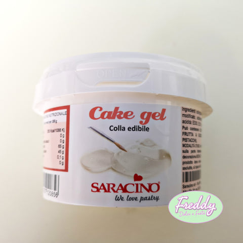 Colla alimentare edibile da 200 gr cake gel Saracino
