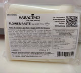 Pasta di zucchero bianca per fiori (Flower paste) da 250 gr Saracino