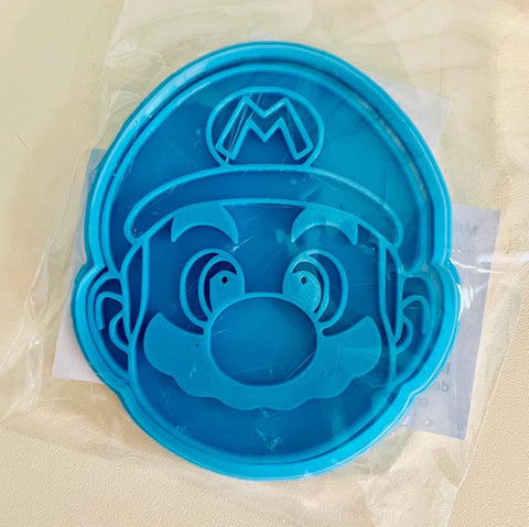 Tagliapasta tagliabiscotto in bioplastica 2 pezzi Mario Bros