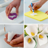 Tagliapasta lirio calla kit per realizzare fiori in pasta di gomma Decora