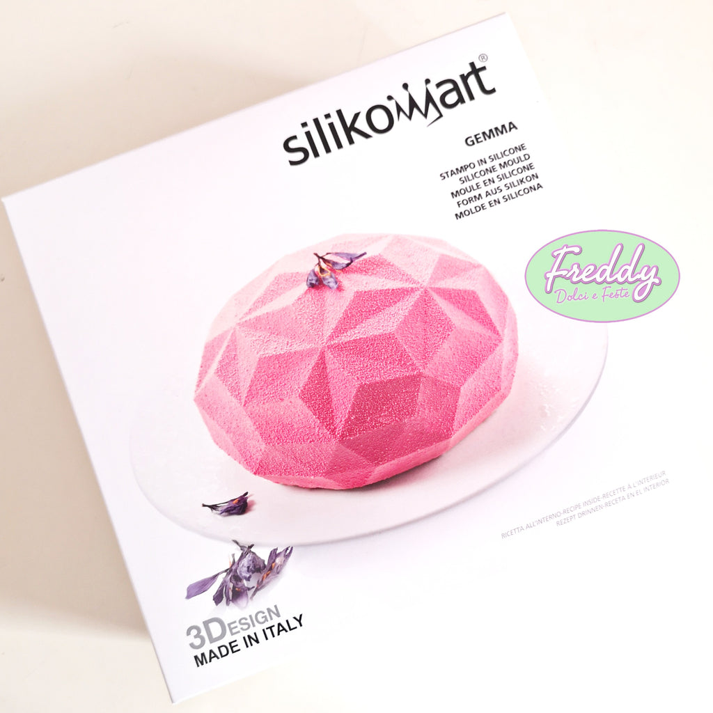 Stampo in silicone gemma 3d per dolci Silikomart – Freddy Dolci e Feste