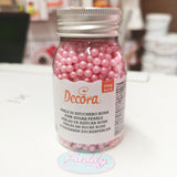 Perle perline di zucchero 100 grammi decora decorazioni cake design pasticceria
