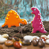 Tagliapasta tagliabiscotto in plastica set jurassic 2 dinosauri