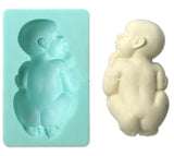 Stampo in silicone baby neonato infante Graziano