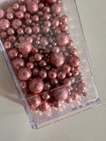 Mix sprinkles sferici metallizzati di zucchero 100 grammi