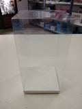 Scatola trasparente in PVC con base in cartone per pasticceria